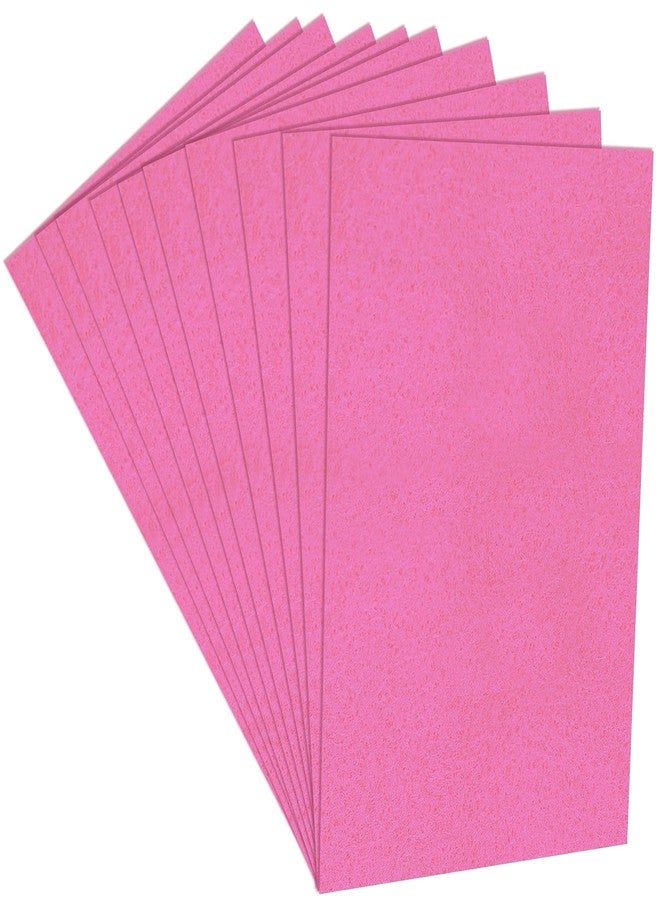 Lakeer A4 Felt Sheets 29.7cm X 21cm Set 10 Baby Pink Colour 1mm Thickness for Kids School DIY Crafts Patchwork Embroidery Project. - Image 1